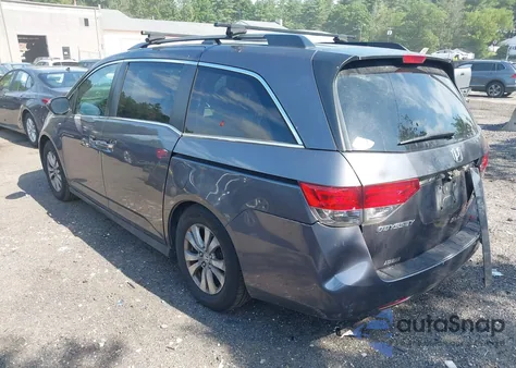 2015 Honda Odyssey Ex from USA, damaged, VIN 5FNRL5H45FB116811